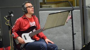 Overwater bassist Phil Mulford at Abbey Road