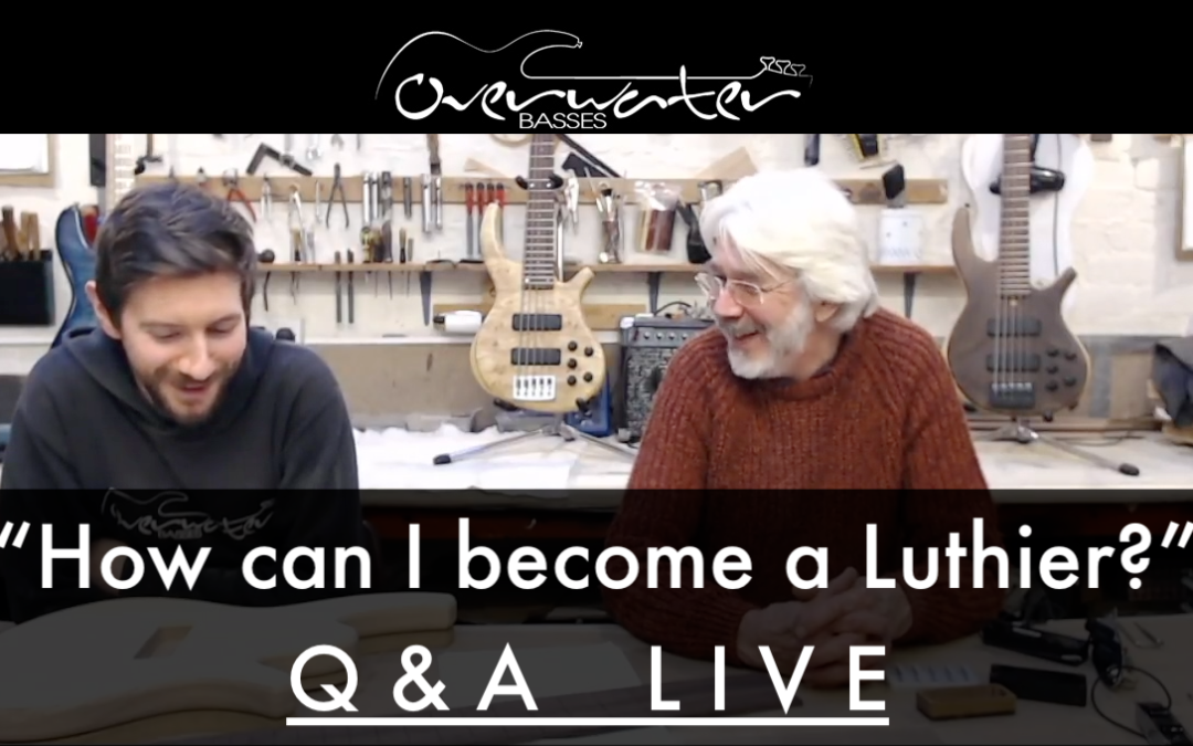 “Becoming a Luthier”…