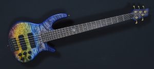 overwater custom bass guitar chakra bass