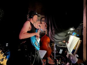 sam edgington, west end bass player