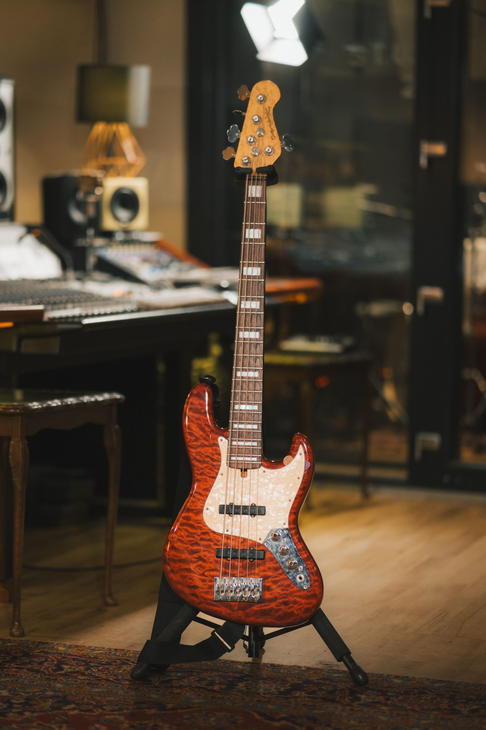 Overwater J series 5 string bass guitar
